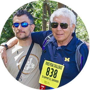 Photo of Bill Levis and son