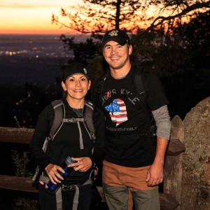 Pikes Peak Challenge Summit Hikers