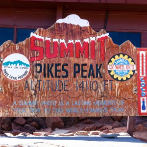 Pikes Peak Challenge Summit Hikers 